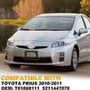 Front License Plate Bracket Compatible with Toyota Prius 2010 2011