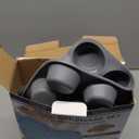 Economical 7in1 Nonstick Silicone Baking Cake Pan Cookie Sheet Molds Tray, Heat Resistant Bakeware Tools for Muffin Loaf Bread Pizza Cupcake