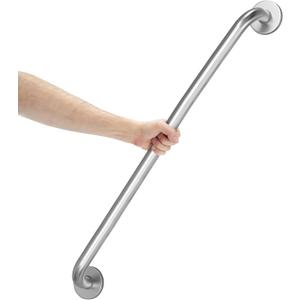 AmazerBath Grab Bar for Bathtubs and Showers - Anti Slip, 36" L x 1.25" D, Stainless Steel, Senior and Handicap Accessible, Holds 500LBS