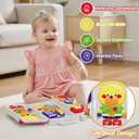 Montessori Toys for Toddlers 1-3 with LED Lights and Music, Sensory Toys Birthday Gift for Baby Boys Girls Ages 2 3 4 5