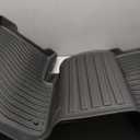 Hutisya-Floor Mats & Cargo Liner Set Fit for 2022-2025 Jeep Grand Cherokee (Include 4xe, NOT for L & WK) All Weather Protection Anti-Slip & Durable TPE Full Set Liners Automotive Accessories-Black