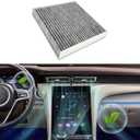 Car Fresh Breeze Air Filter Replacement for Car Passenger, Premium Cabin Air Filter with Activated Carbon, Auto Compartment Air Filters Fit for Acura, Civic, CR-V, Odyssey, CSX, Replaces CF10134