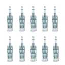 10PCS 36Pin 0.25mm Microneedling Derma Roller Pen Cartridges For M8/M7S,Easy-to-Use At Home(10PCS,36P)
