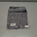 Gym People Workout Leggings for Women No Front Seam High Waisted with Pockets Print Tummy Control Yoga Activewear (Gray, L)