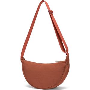 YIKOEE Crescent Bag for Women Men Small Sling Crossbody Bag with Half Moon Shape