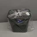 Ybmhome Steel Mesh Rectangular Open Top Waste Basket Bin Trash Can for Office Home 8x12x12 Inches 1103s (1, Black)