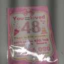 Happy 48th Birthday Card Gift Decorations Gift for Women Her, 10.6 x 7.9 inches