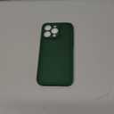 Shockproof for iPhone 15 Pro Max Case, [Camera Protection] [Military-Grade Drop Protection] Protective Anti-Yellow Slim Translucent Skin-Friendly for iPhone 15 Pro Max Phone Case, Forest Green