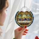 Christian Religious Christmas Ornaments - The Last Supper Ornament | Christmas Tree Ornament | Xmas Tree Decor - Spiritual Guardian Gift, Holiday Keepsake, Gift Ideas & Holiday Present