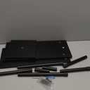 JayRex Countertop Corner Shelf, 3 Tier Shelf Moveable Organizer for Bathroom Counter, Make Up, Dresser Table, Desktop Shelf (Black)