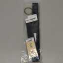 No Buckle Elastic Stretch Belts for Men and Women Black, Invisible Belts for Jeans Pants, Size L