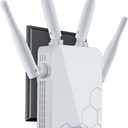 2025 WiFi Extender Internet Booster, 10000 Sq.ft Long Range Repeater Wireless Routers Amplifier, Mesh Wi-Fi 80% Faster | Broader Than Ever, Support More Network Devices at Home, 1-Tap Setup