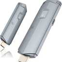 Wireless HDMI Transmitter and Receiver, HDMI Wireless Extender Portable 4k Plug & Play, Support 2.4/5GHz for Streaming Video and Audio to Monitor from Laptop/Pc/Tv Box/Projector