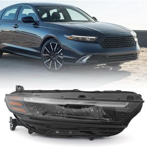 Huray LED Headlight for Honda Accord 2023 2024 2025 OE Head Lamp Replacement (Passenger Side (Right))