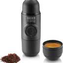 WACACO Minipresso GR, Portable Espresso Machine, Compatible Ground Coffee, Hand Coffee Make, Travel Gadgets, Manually Operated, Perfect for Camping