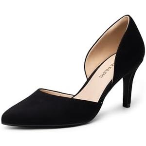 DREAM PAIRS Women's High Heel Closed Toe Pumps Size 10