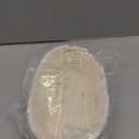 Saint Germain Bakery Premium Round Bread Banneton Basket with Liner - Perfect Brotform Proofing Basket for Making Beautiful Bread (10 inch Oval)