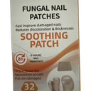 Carmex Toenail Fungus Treatment Extra Strength, Toe Nail Fungus Treatments 32 Pcs, Nighttime Renewal Fungus Nail Treatment Patch, One Patch Every Night for Effective Symptom Relief, Medical-Grade Adhesive (4 Pack)