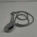 MakeFit Dual Handheld Shower Head Combo, 2-in-1 Rain Shower Heads System 8 Inch Rainfall Shower Head and 10 Modes High Pressure Hand Held Showerhead with Built-in Power Wash (Chrome)