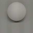 Lighting Replacement Glass Lampshade 4 Inch Milky White Glass Dome Cover Round Globe 0.8 Inch Fitter for G9 Bulb Replacement