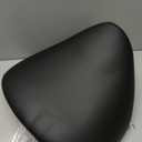SONGMICS Ergonomic Saddle Stool with Wheels, Rolling Stool, Without backrest