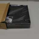 4Pcs Peg Board, Black Pegboard Wall Organizer Panels Wall Mount, ABS Pegboard for Craft Room Garage Kitchen Workshop, ABS Peg Boards Easy Installation