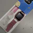 Wiszodet Smart Watch for Kids Gift for Girls Age 5-12, 1.54" Touch Screen Watch with HD Camera Video 24 Games Music Pedometer Flashlight Alarm Clock, Gifts for 7 8 9 10 Year Old Girls Boys