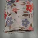 Fitted Elastic Spring Floral Oval Tablecloth 42x60 Inch - Fresh Wildflower Print, Washable Stretchy Spandex (Not Vinyl) for Home Dining Room Oval Tables