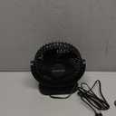 Gaiatop USB Desk Fan, 5.5 Inch Small Quiet Powerful 3 Speeds 90° Rotate, Personal Mini Portable Desktop Table Fans, Cooling for Home Office Car Travel Indoor Outdoor Black