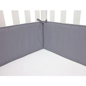 Thickened Bedding Set, Anti-Collision Pad for Cornor Side ( DarkGray)