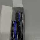 Mayerzon Martingale Collar for Dogs, No Pull Dog Collar with Reflective Strip for Small Medium Large Dogs, Anti Pulling Dog Collar with Buckle for Walking Training, Safe for Night Walk(Blue, M) (Medium,2.5mm,14.5"-18.5"Neck)