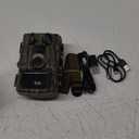 4K 60MP WiFi Trail Camera,Game Cameras with Night Vision Motion Activated Waterproof,Suitable for Outdoor Wildlife Detection, Monitoring Home Security (Green)