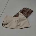 Amor Virisso Floral Pillow Covers 18x18 Throw Pillow Covers Vintage Block Print Pillow Cover Neutral Couch Pillows for Living Room Farmhouse Decorative Accent Sofa Pillows, Brown