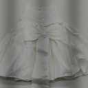 Flower Girl Bowknot Tutu Dress for Kids Baby Princess Wedding Bridesmaid Birthday Party Pageant Baptism Dresses (2-3T, White)