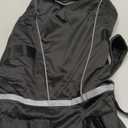 Dog Coat, Warm Dog Winter Coat Reflective Jacket Waterproof Fleece Vest, Pet Jacket Cozy for Cold Weather, Dogs Snowsuit Windproof, Adjustable Buckle for Large Dogs (Black)