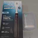 Philips Sonicare 4100 Rechargeable Electric Toothbrush, Advanced Plaque Removal, Pressure Sensor, Includes Brush Head Case, Black BD5003AZ