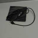 USB Heating Pad for Small Pets, Adjustable Temperature Heating Mat for Hamsters Squirrels Birds Chinchillas Reptile and Rabbits, Waterproof Warmth, 5.5x5.5in, Black