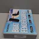 Boat Fender Covers, Boat Bumper Covers for Center Rope Tube Style Fenders, Several Size Marine Fender Covers (Boat Fender Not Included) (8 * 22")