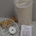 Battery Operated Wall Sconces Set of Two, 18 RGB Colors Stick on Wall Lights with Remote, Changeable Dimmable Height Fabric Battery Powered Wall Lights for Bedroom Living Room Hallway