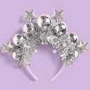 Disco Ball and Star Headband