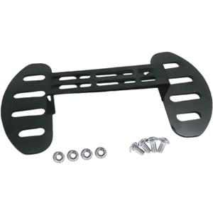 YIJU Scooter Front Foot Pedals Electric Bike Foot Rest Adjustable Simple Installation Supplies with Screws Footrest Modification