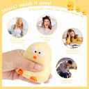 ZIFTY Squeeze Toys Handmade Duck Squishy Stress Chick Relief Toys with Accessories for Adults Relieving Fidget Toys Party Favors for Adults Birthday