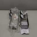 TAILI Shower Caddy Suction Cup 2 Pack with Hooks & Soap holder, Heavy Duty Shower Organizer for Bathroom, No Drilling Bathroom Organizer with Large Capacity, Black Metal Storage Basket