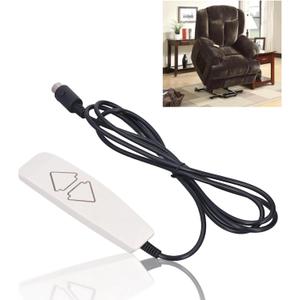 Universal Remote Control for Power Recliner Lift Chairs, 2 Button, 5 Pin Hand Control