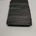 5 Pack 40-inch Suit Bag Garment Bag for Travel and Storage, Garment Bags for Hanging Clothes with Zipper and Visible Transparent Window, Black