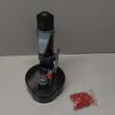 Electric Potato Peeler with 23 Replacement Blades Rotato Express Stainless Steel Automatic Rotating Fruits Fruit Potato Peeler Vegetables Cutter Apple Paring Machine Kitchen Peeling Tool (Black)