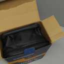 TRAVELISIMO Electric Lunch Box for Adults 100W Heated Lunch Box For Men 1.5L Stainless Steel Portable Food Warmer, 12/24/110V for Travel & Work, Loncheras Electricas Para Calentar almuerzo (Dark Green)