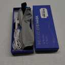 Ezona Heated Eye Mask, Warm Eye Compress Mask for Dry Eyes, USB Electric Eye Heating Pad with Temperature & Timer Control, Dry Eye Mask for Dry Eyes, Blepharitis, Sinus Migraine (Blue)