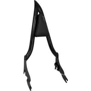 Motorcycle Rear Sissy Bar Detachable Passenger Backrest with Cushion Pad Fit for Harley Touring Road King Street Glide Electra Glide Road Glide FLHR FLHX FLHT FLTR 2009-2025 (Black 22")