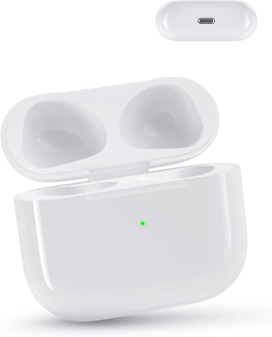 Wireless Charging Case Replacement Compatible with AirPod 3rd Gen